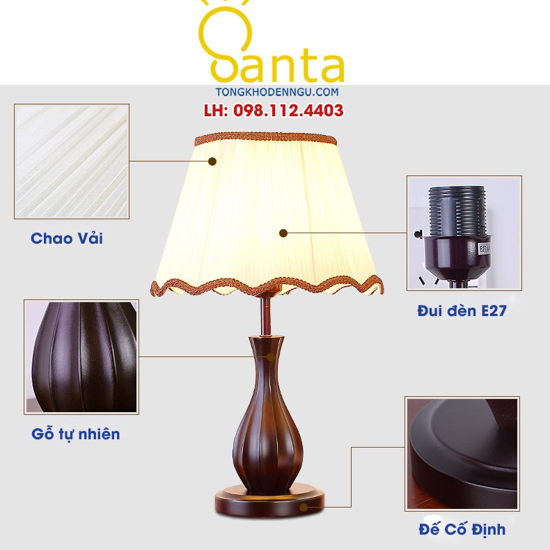 đèn ngủ để bàn 713