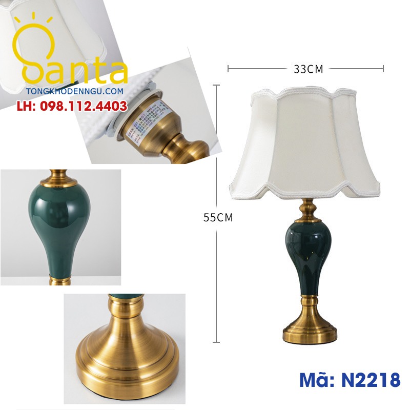 đèn để bàn cao cấp N2218