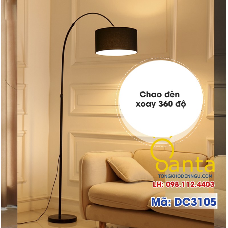 đèn cây phòng khách 3105